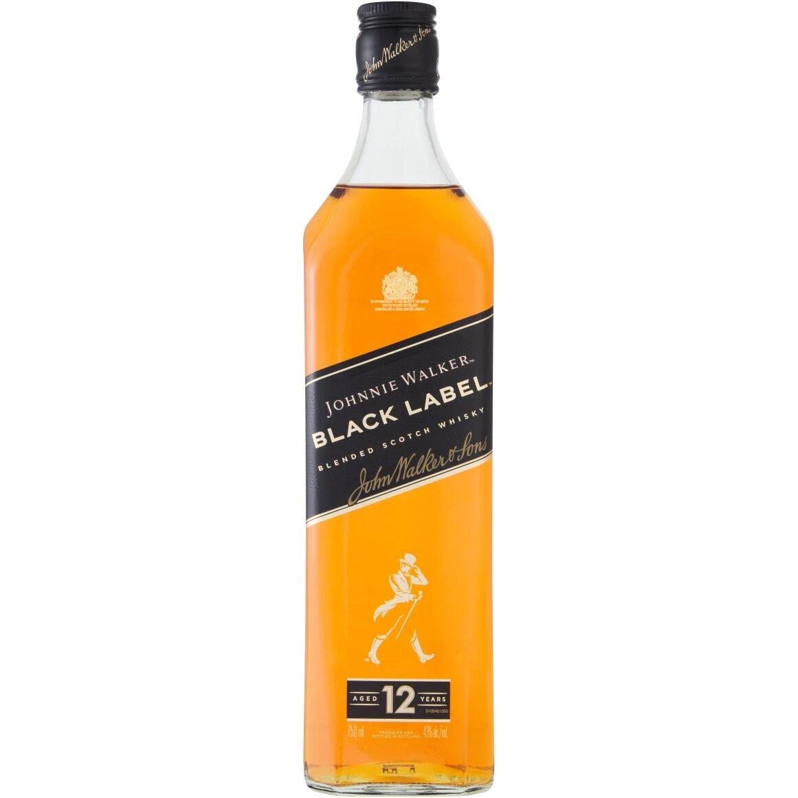 JOHNNIE W. Black Lebel 750 Scotch Whisky